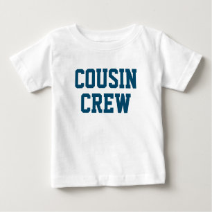 Cousin Crew Navy Blue Matching Kids Baby T-shirt