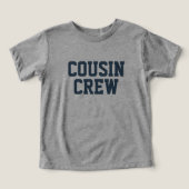 Cousin Crew | Navy Kids Baby T - Shirt (Design Vorderseite)