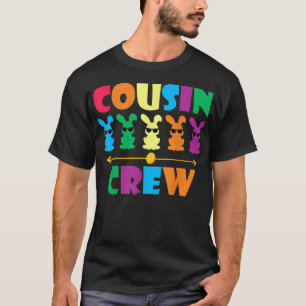 Cousin Crew Niedlich Kanincheneier Ostern  T-Shirt