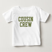 Cousin Crew | Olive Kids Baby T - Shirt (Vorderseite)