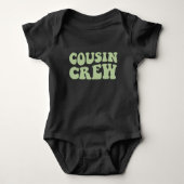 Cousin Crew | Olivenbaumfamilie Baby Strampler (Vorderseite)