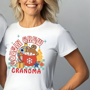 Cousin-Crew Oma Weihnachten passende Cousins T-Shirt