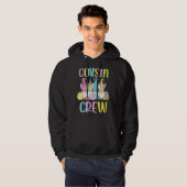 Cousin Crew Osterfrühlingspunkt Hoodie (Vorne ganz)