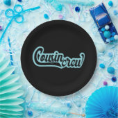 Cousin Crew Pappteller (Party)