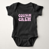 Cousin Crew | Pink Matching Family Baby Strampler (Vorderseite)