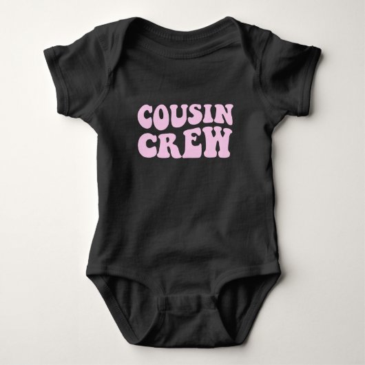 Cousin Crew | Pink Matching Family Baby Strampler (Vorderseite)