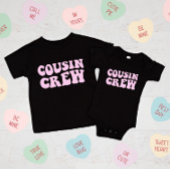 Cousin Crew | Pink Matching Family Baby T-shirt
