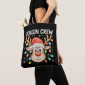Cousin Crew Reindee Weihnachten Weihnachten Weihna Tasche (Von Nahem)
