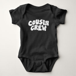 Cousin Crew | Retro Matching Cousin Family Wieders Baby Strampler
