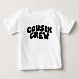 Cousin Crew | Retro Matching Cousin Family Wieders Baby T-shirt