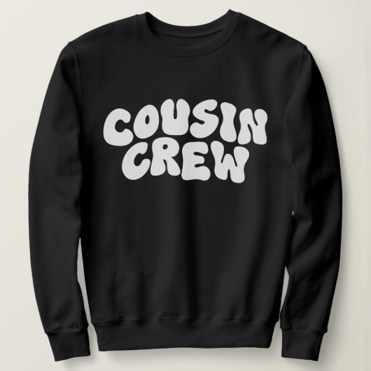 Cousin Crew | Retro Matching Cousin Family Wieders Sweatshirt (Design vorne)
