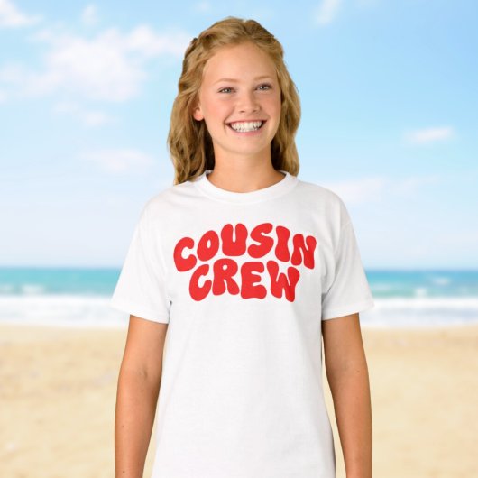 Cousin Crew | Retro Matching Cousin Family Wieders T-Shirt