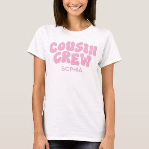 Cousin Crew Retro Matching Cousin Family Wiederseh T-Shirt