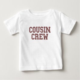 Cousin Crew | Rust Kids Baby Baby T-shirt