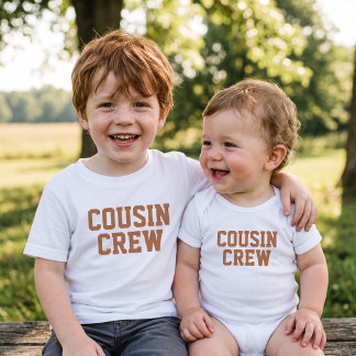 Cousin Crew | Rust Kids Baby Bodysuit Strampler