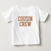 Cousin Crew | Rust Kids Baby T - Shirt (Vorderseite)