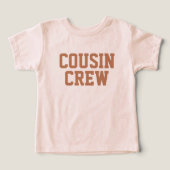 Cousin Crew | Rust Kids Baby T - Shirt (Design Vorderseite)