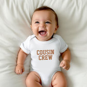 Cousin Crew | Rust Kids Baby T - Shirt