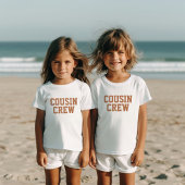 Cousin Crew | Rust Kids Baby T - Shirt