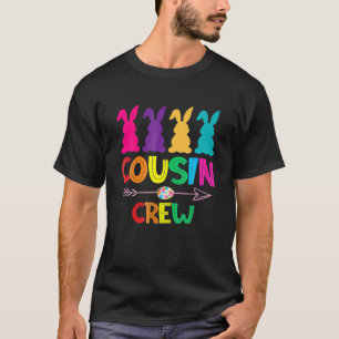 Cousin Crew S Squad Ostertag Niedlich Bunny Kids T T-Shirt