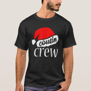 Cousin Crew Santa Rote Kariert Weihnachten Weihnac T-Shirt