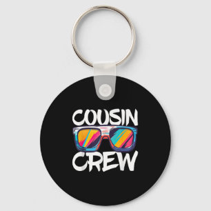 Cousin Crew Shirt Erwachsene Kinder Matching Cousi Schlüsselanhänger