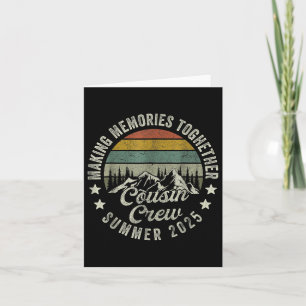 Cousin Crew Shirts, Camping Cousins Sommer 2025 Karte