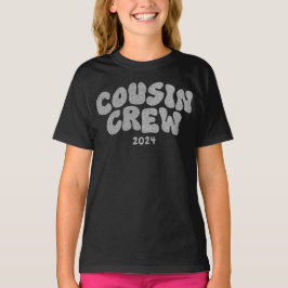 Cousin Crew Silver Matching Cousin Family Wiederse T-Shirt