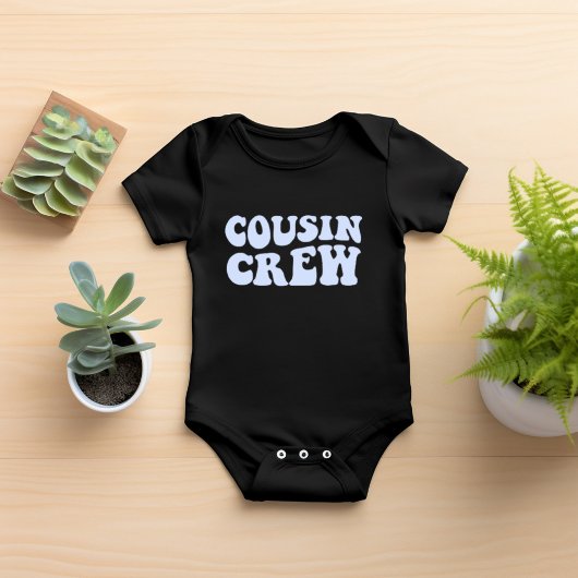 Cousin Crew | Sky Blue Matching Family Baby Strampler
