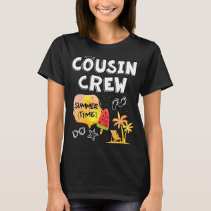 Cousin Crew Sommerferien Beach Matching Family T-Shirt