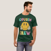 Cousin Crew Sommerferien Strand Familienmatte T-Shirt (Vorne ganz)
