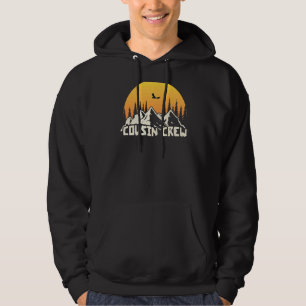 Cousin Crew Summer Camp Camping Sunset Outdoor Mou Hoodie