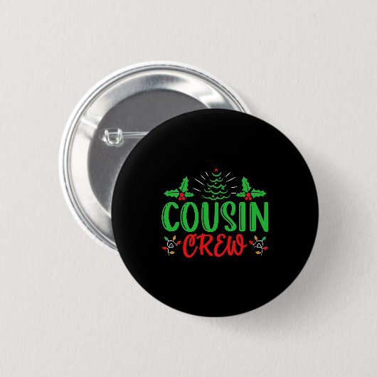 Cousin Crew T Shirt_1  Button (Vorne & Hinten)
