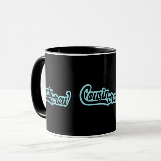 Cousin Crew Tasse (Vorderseite Links)