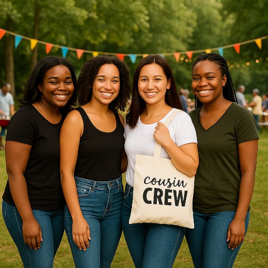 Cousin Crew Tragetasche