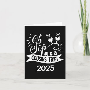 Cousin Crew Trip 2025 Summer Family Wiedersehen We Karte