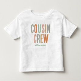 Cousin Crew übereinstimmt mit Niedlicher Boho Fami Kleinkind T-shirt
