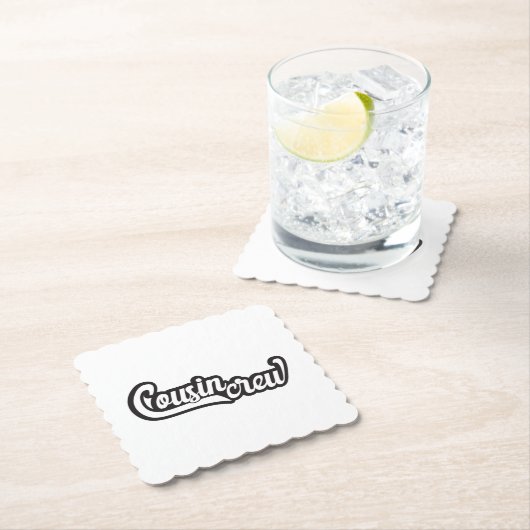 Cousin Crew Untersetzer (Vor Ort)