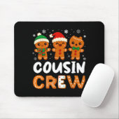 Cousin Crew Weihnachten 2025 Cookie Kinder Junge M Mousepad (Mit Mouse)