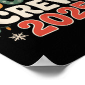 Cousin Crew Weihnachten 2025 Familienmatching Weih Poster (Ecke)