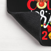 Cousin Crew Weihnachten 2025 Weihnachtskids Famili Mousepad (Ecke)