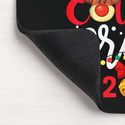 Cousin Crew Weihnachten 2025 Weihnachtskids Famili Mousepad (Ecke)