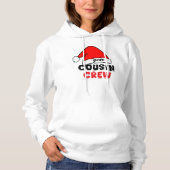 Cousin Crew Weihnachten Hoodie (Vorderseite)