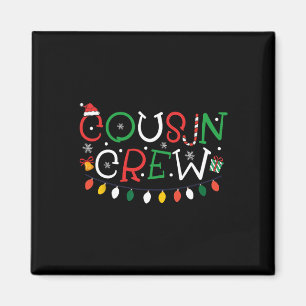 Cousin Crew Weihnachten im Juli-Squad-Familien-Mat Magnet