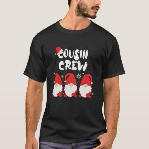 Cousin Crew Weihnachten Pajamas Funny Gnomes Lover T-Shirt