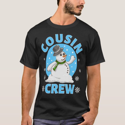 Cousin Crew Weihnachten Pajamas Gnome Tree Merry X T-Shirt (Vorderseite)