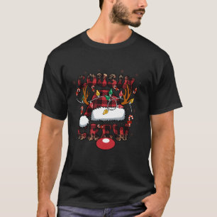 Cousin Crew Weihnachten Rentier Weihnachtsmannmütz T-Shirt