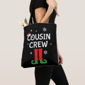 Cousin Crew Weihnachten Sprichwort Tasche (Von Nahem)