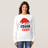 Cousin Crew Weihnachten Sweatshirt (Vorne ganz)