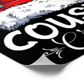 Cousin Crew Weihnachtsfamilie Matching Weihnachten Poster (Ecke)